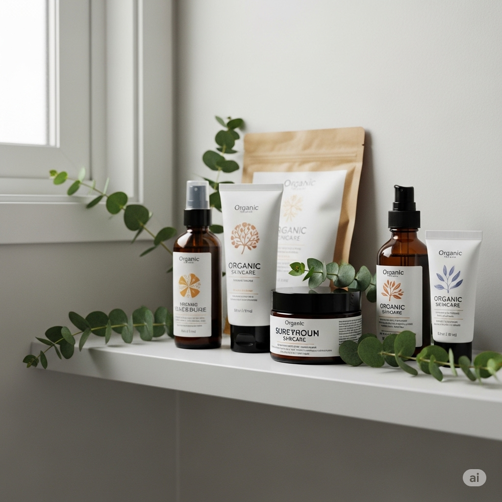 Aesthetic Organic Skincare Products