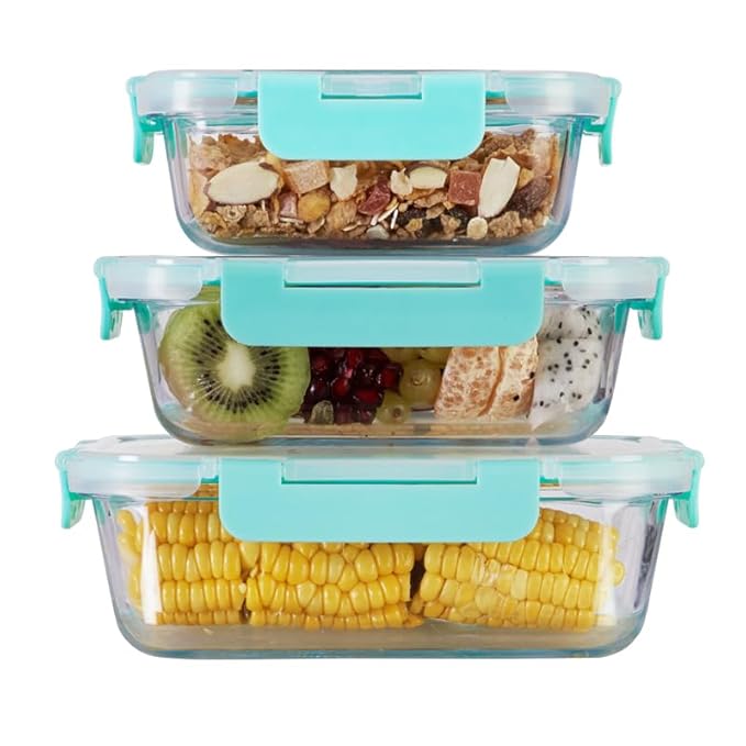 Allo Foodsafe Glass Containers