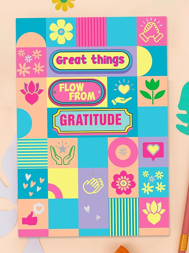 DOODLE Daily 5 Minute Gratitude Journal
