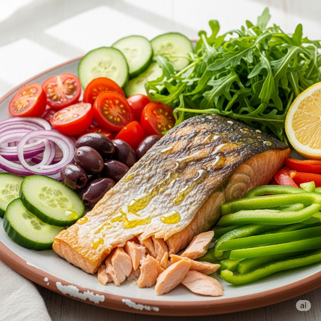 Heart-healthy Mediterranean diet