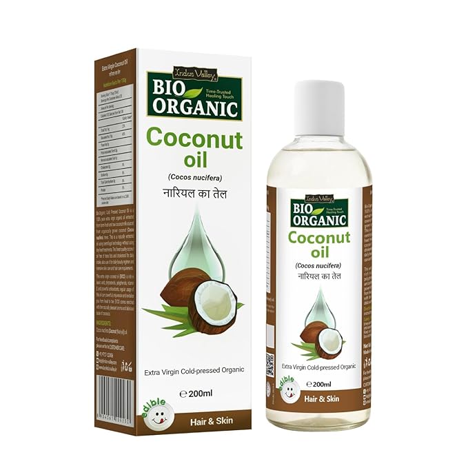 INDUS VALLEY Bio Organic Extra Virgin Coconut oil
