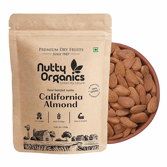 Nutty Organics California Almonds