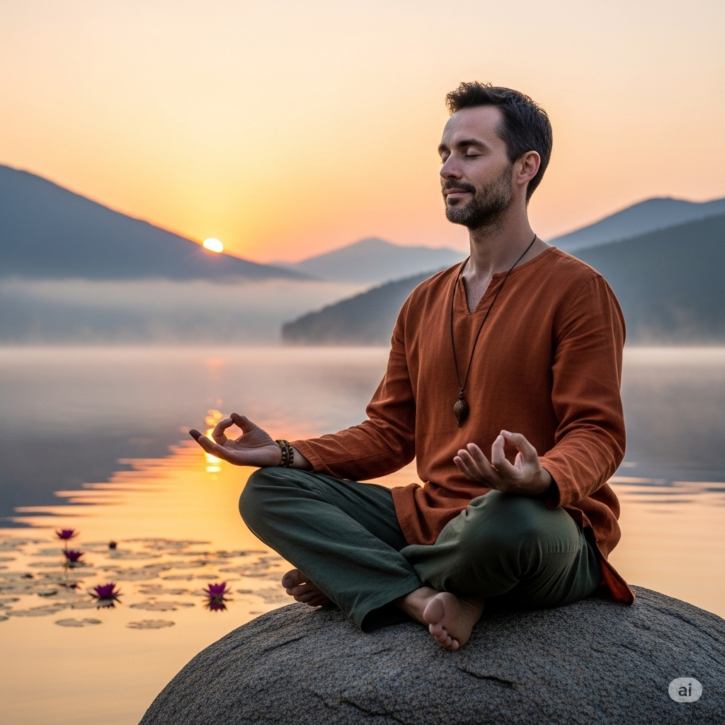 Stress management for heart health in men