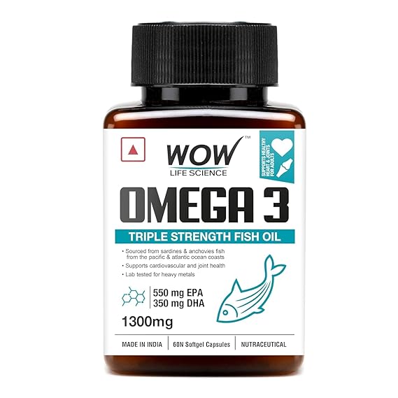 WOW Life Science Omega-3 Fish Oil