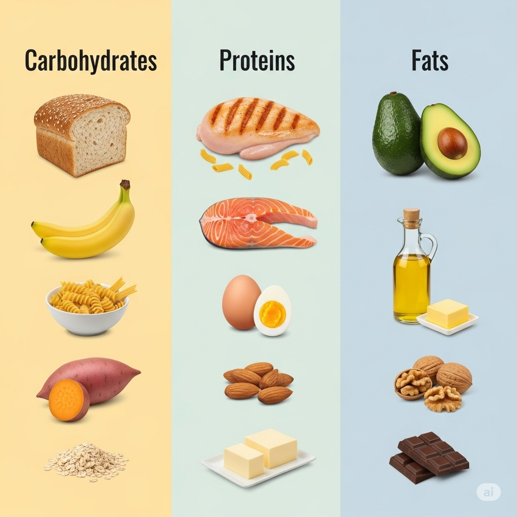 infographic of macronutrients