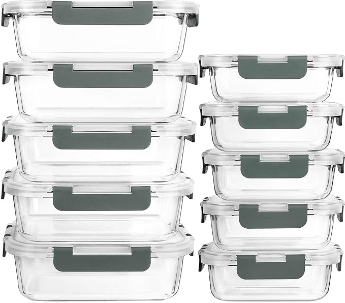 Glass Meal Prep Containers