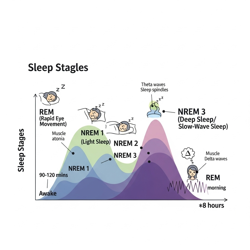 Sleep stagles