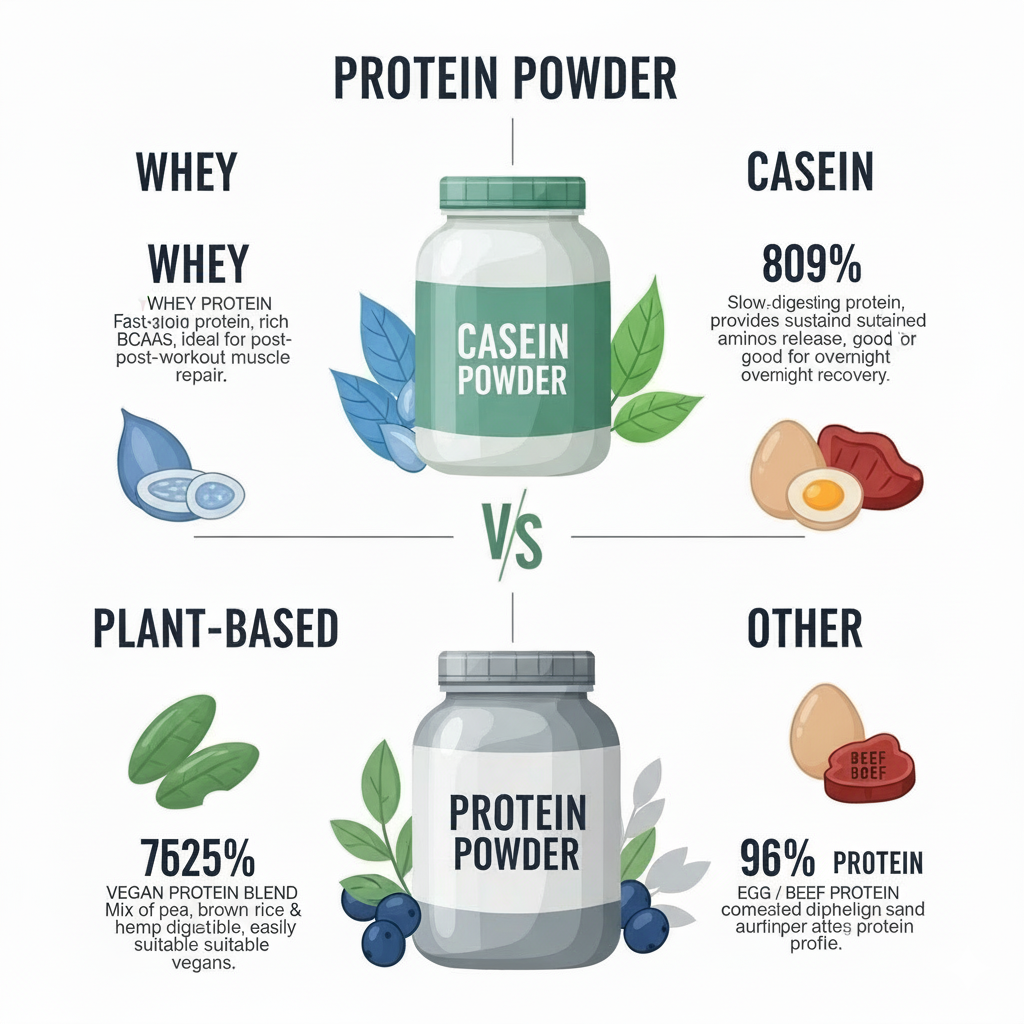 Types of Protein Powder