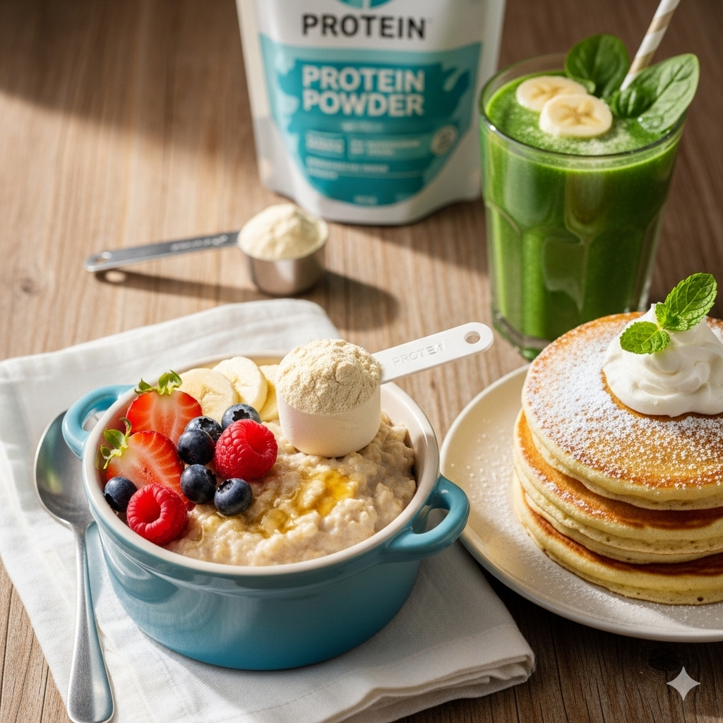 photo of protein powder used in food