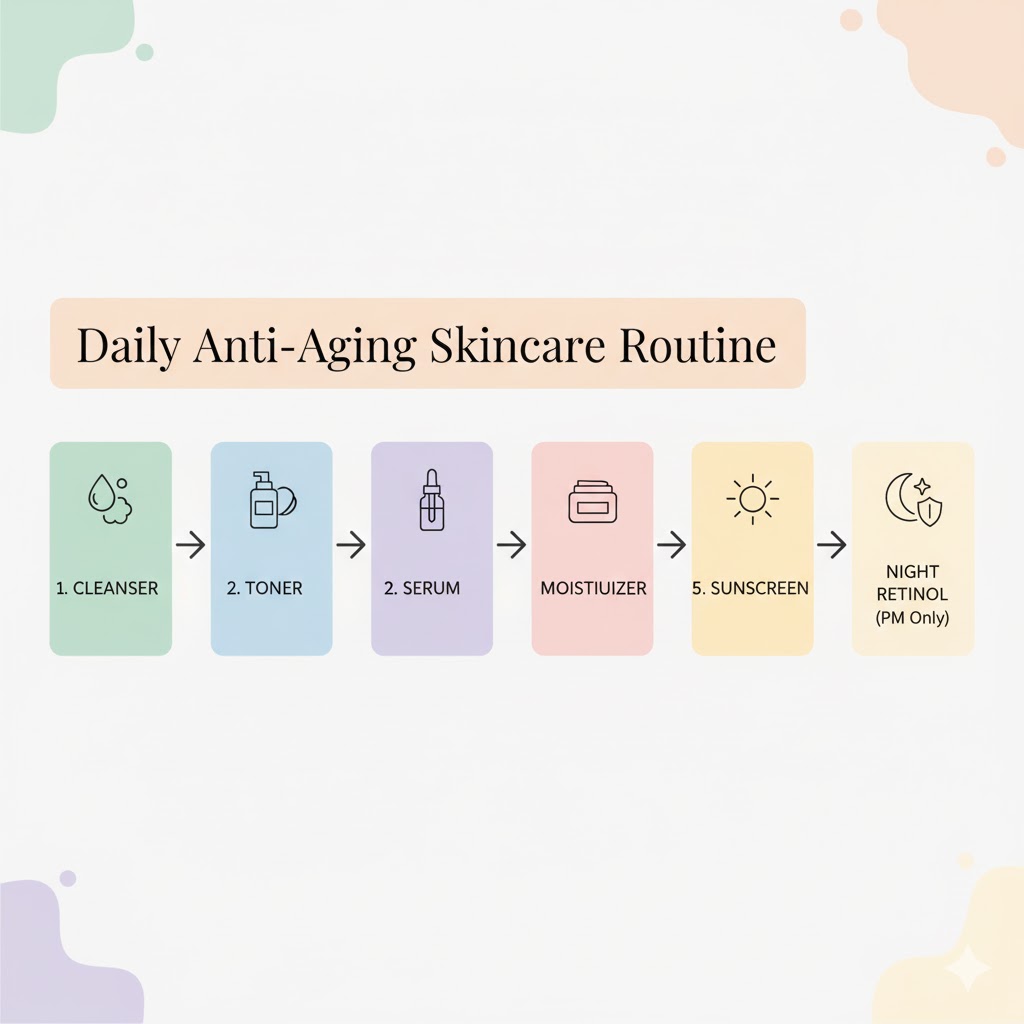 Daily Anti-Aging Skincare Routine